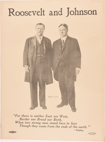 Roosevelt, Johnson Classic Kipling Poster