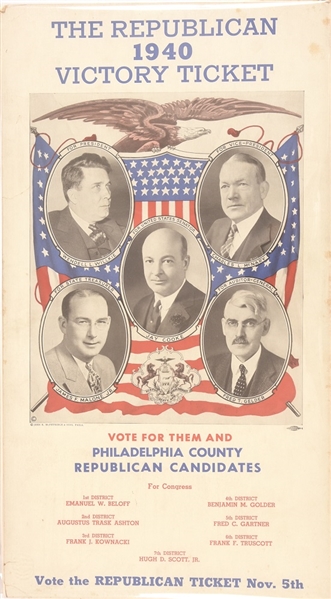 Willkie Pennsylvania Coattail