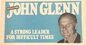 John Glenn Strong Leader for Difficult Times