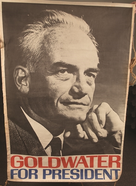 Giant Barry Goldwater Banner