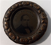 Lincoln, Hamlin Largest Size Doughnut Ferrotype