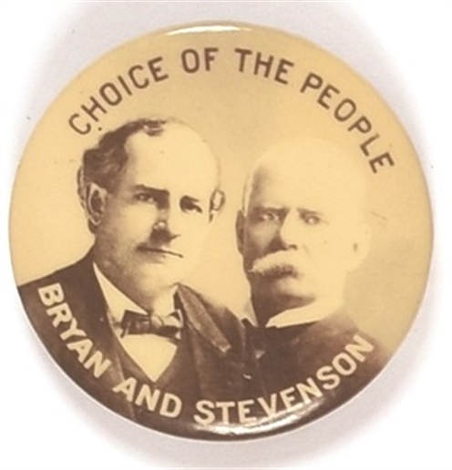 Bryan, Stevenson Choice of the People