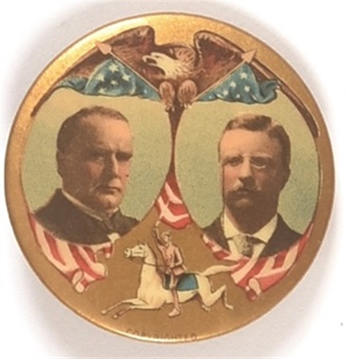 McKinley, Roosevelt Rough Rider Jugate