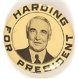 Harding for President Smiling Celluloid