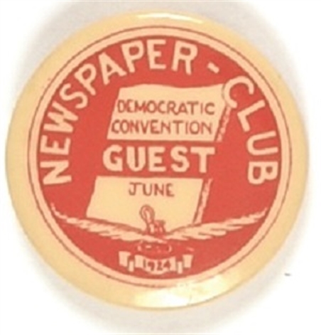 Davis Newspaper Club Convention Guest Pin