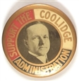 Support the Coolidge Administration