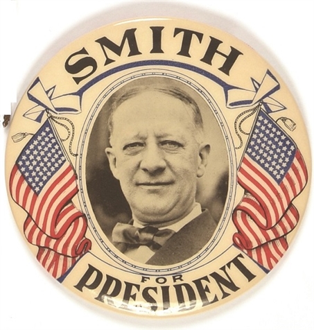 Smith for President Large Flags Celluloid