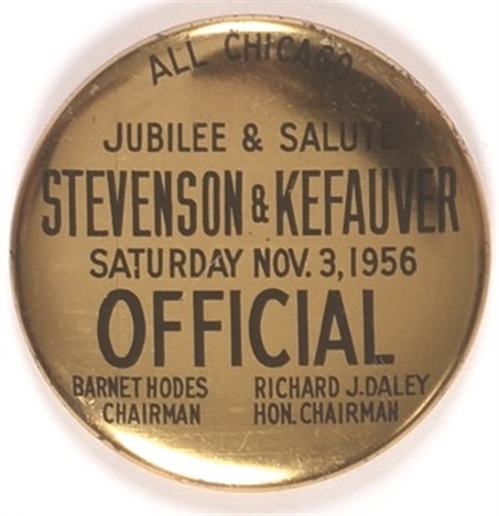 Stevenson, Kefauver Chicago Jubilee and Salute