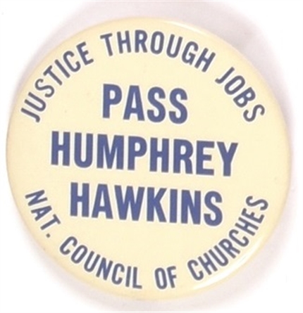 National Council of Churches Pass the Humphrey-Hawkins Bill