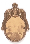 Cleveland, Hendricks 1884 Brass Shell