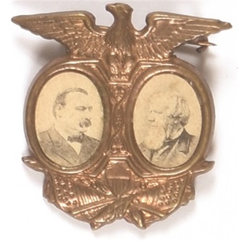 Cleveland, Thurman 1888 Brass Shell Jugate