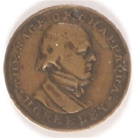Greeley Amnesty Upside Down Medal