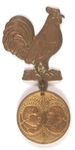 Cleveland, Thurman Jugate Medal With Rooster