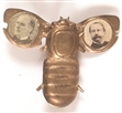McKinley, Hobart Mechanical Gold Bug Pin
