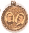McKinley, Roosevelt Gold Filigree Jugate