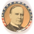 McKinley Celluloid With Gold Background