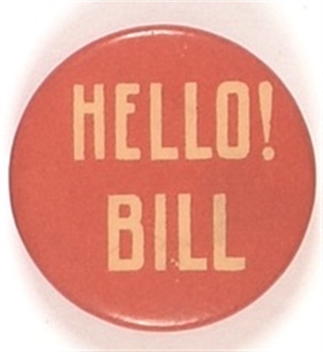 Taft Red Hello Bill