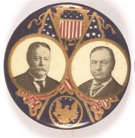 Taft, Sherman Scarce Eagle and Shield Jugate