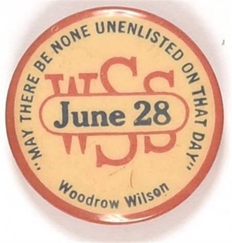 Wilson WW I Savings Stamps