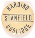 Harding, Stanfield Oregon Coattail