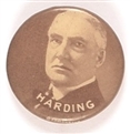 Warren G. Harding Sepia Celluloid