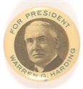 Harding for President White Border