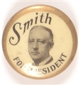 Smith for President Gold Border Celluloid