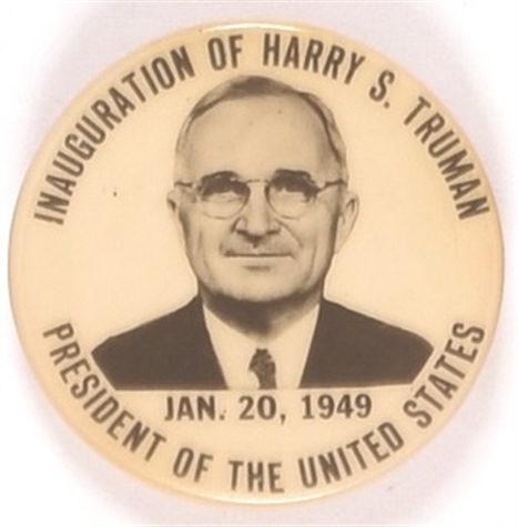 Truman Scarce Inaugural Pin