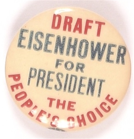Draft Eisenhower for President