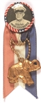 Ike Celluloid With Elephant, Ribbon