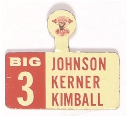 LBJ Illinois Litho Tab