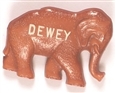Dewey Brown Elephant Pin