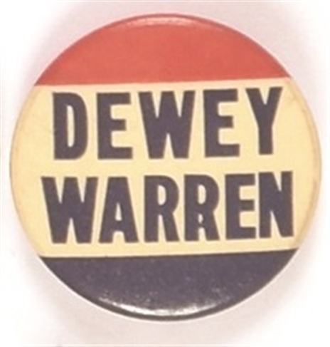 Dewey, Warren RWB Celluloid