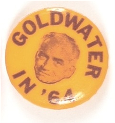 Goldwater Purple and Gold Pin