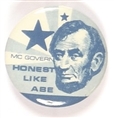 McGovern Honest Like Abe