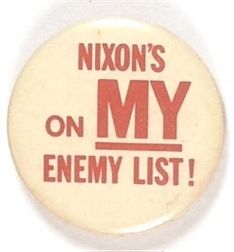Nixons on My Enemy List