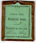 Winfield Scott Faithful to Last Tintype