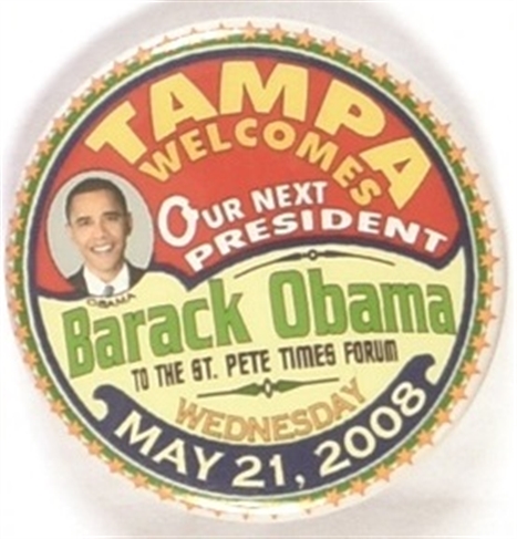 Tampa Welcomes Barack Obama