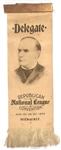 McKinley Republican National League Ribbon