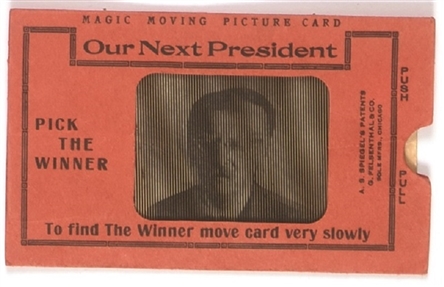 Our Next President 1912 Flasher Postcard