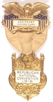 Hughes 1916 Assistant Secretary Badge