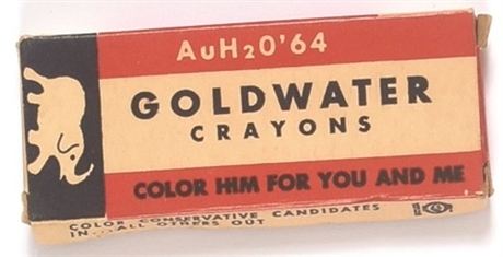 Box of Goldwater Crayons