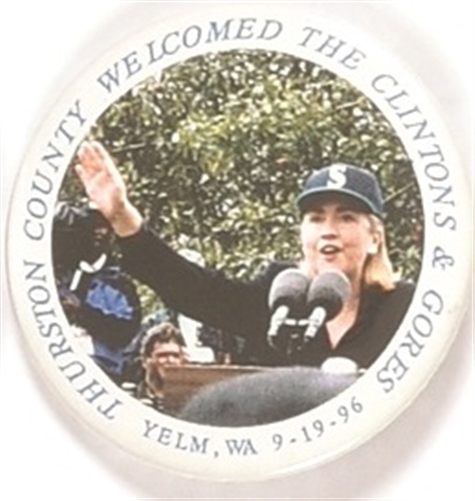 Thurston County Welcomes Hillary Clinton