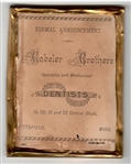 US Grant Memorial Card
