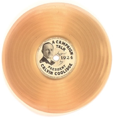 Coolidge Campaign Talk Record