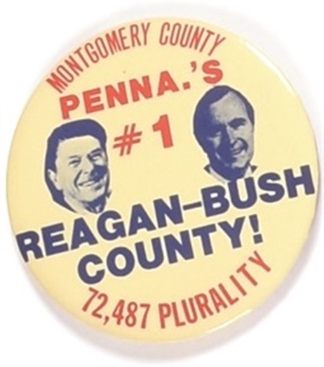 Reagan, Bush Montgomery Co., PA