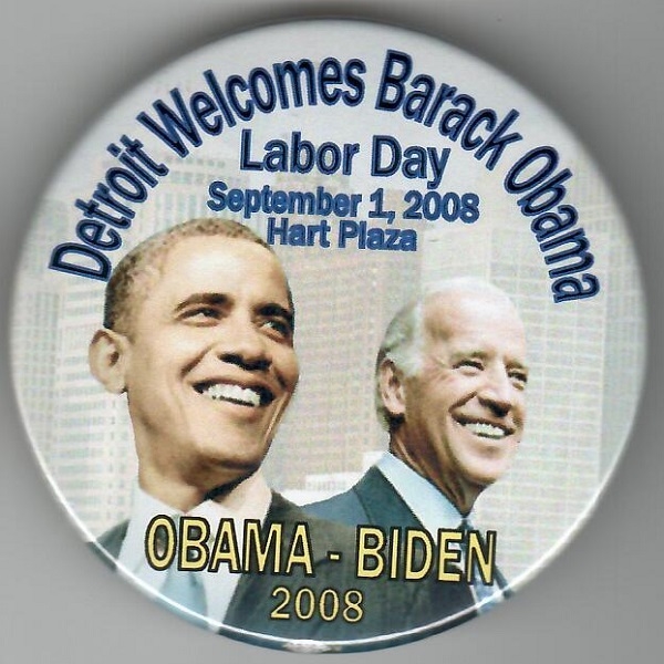Detroit Welcomes Barack Obama