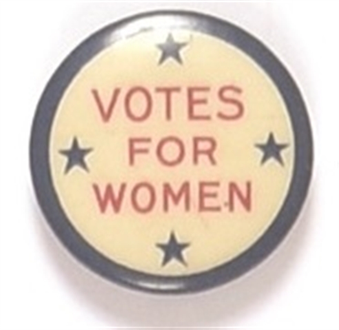 Votes for Women 4 Stars Pin