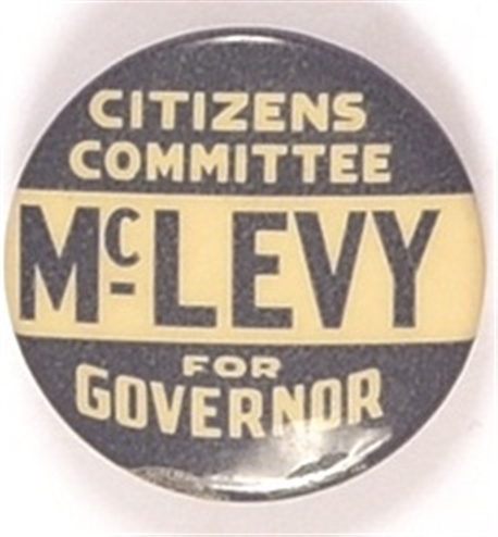 Socialist McLevy for Governor, Connecticut