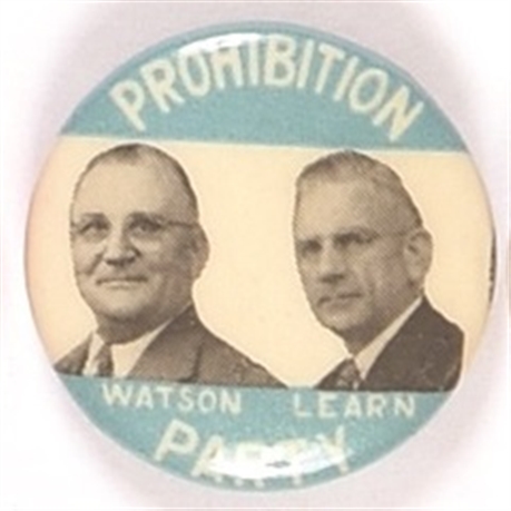Watson, Learn Prohibition Party Jugate